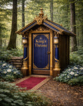 King’s Throne – Regal Woodland Statement Wall Art